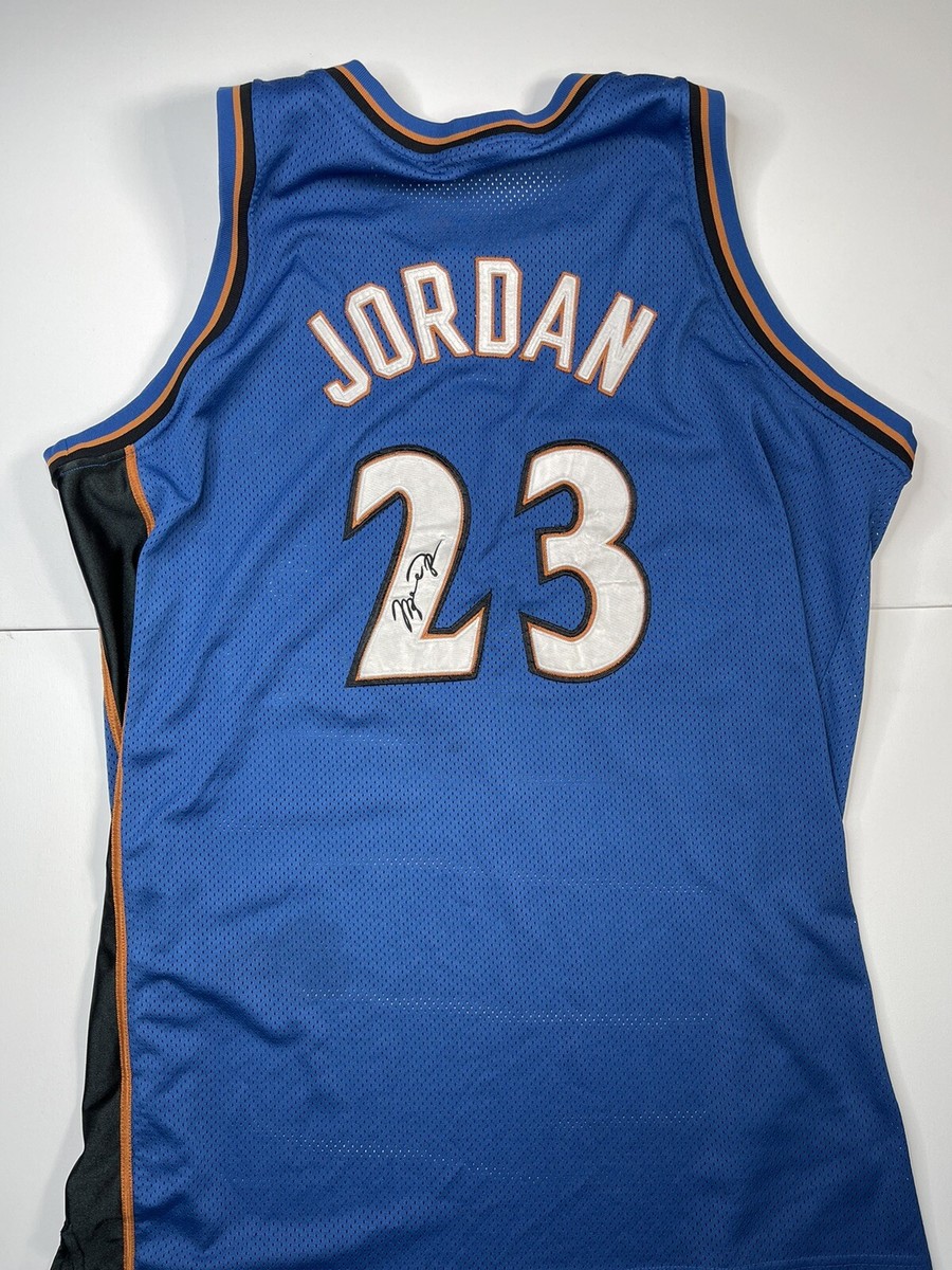 Nike Washington Wizards NBA Michael Jordan 23 Autograph Sewn