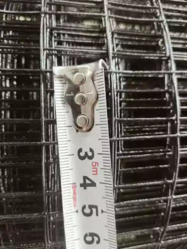 Welded Wire Mesh Animal Fence Fencing Dog Pen Pet 30m Roll 1.5mH Black 25x25 - Picture 5 of 8