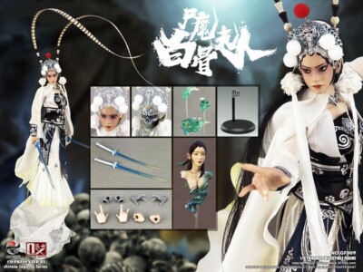1/6 アクションフィギュア レディホワイトボーン Deluxe Ver. 303TOYS x Phase 1/6 Corpse Demon White Bone Lady Action Figure In