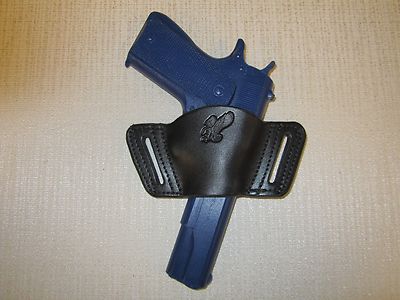 FITS 1911'S  3'' - 4'' & 5'', AMBIDEXTROUS & UNIVERSAL FIT. OWB MINI SLIDE HOLSTER 