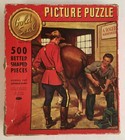 VINTAGE GOLD SEAL PICTURE PUZZLE “A NEW SHOE” 500 PIECES COMPLETE — photo 1
