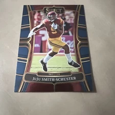 2023 Panini Select Draft Picks Football JuJu Smith-Schuster Base Card #75 Chiefs
