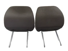 2006-2007 Subaru Impreza Front Headrest Driver Passenger Head Rest Set Gray OEM
