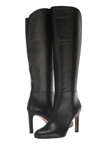 Sam Edelman Women's Shauna Knee High Boot - Black Leather - 8.5 - Picture 7 of 7