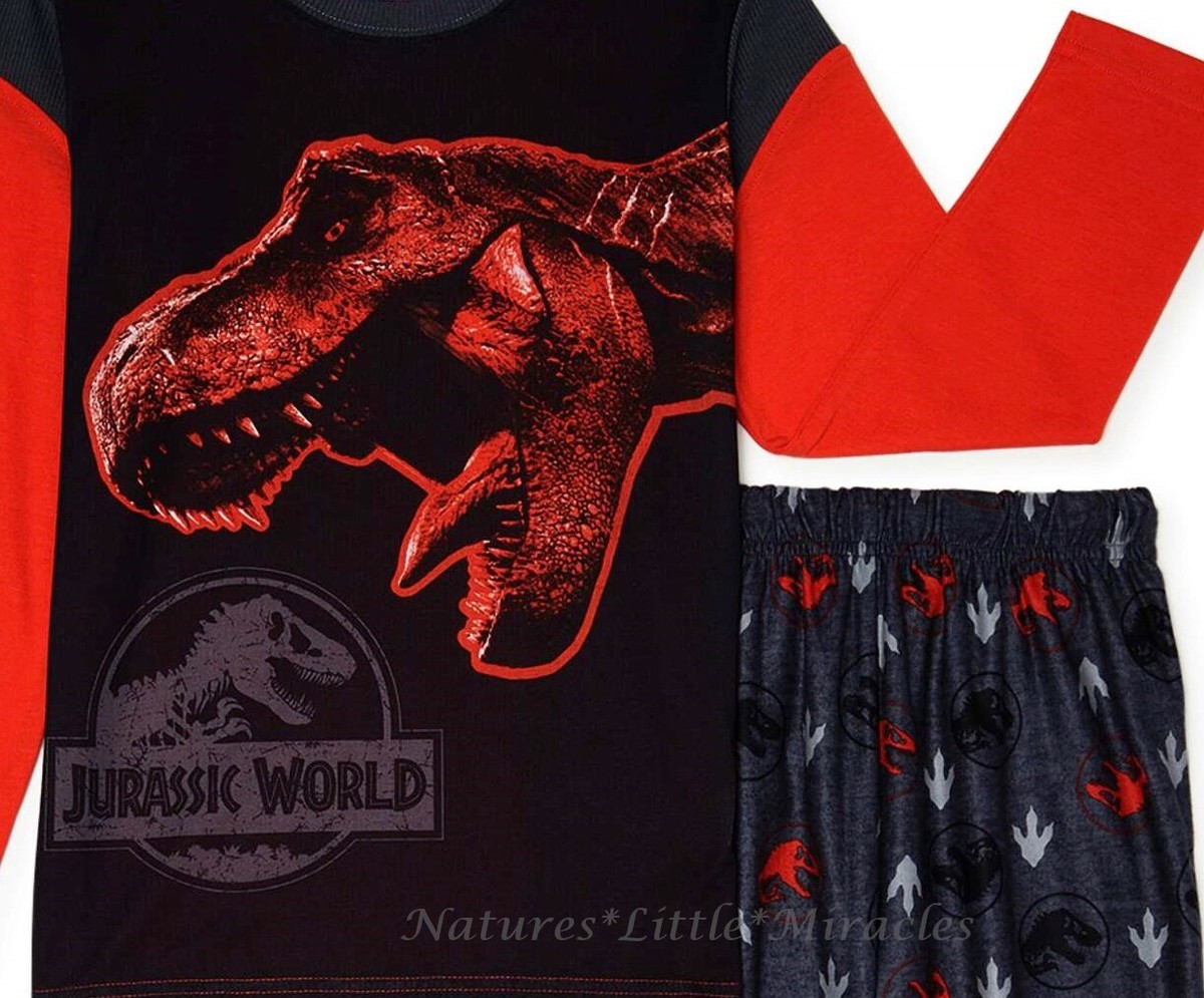 Jurassic World Pyjama Für Jungen – T-Rex Print, Baumwolle, Kurz