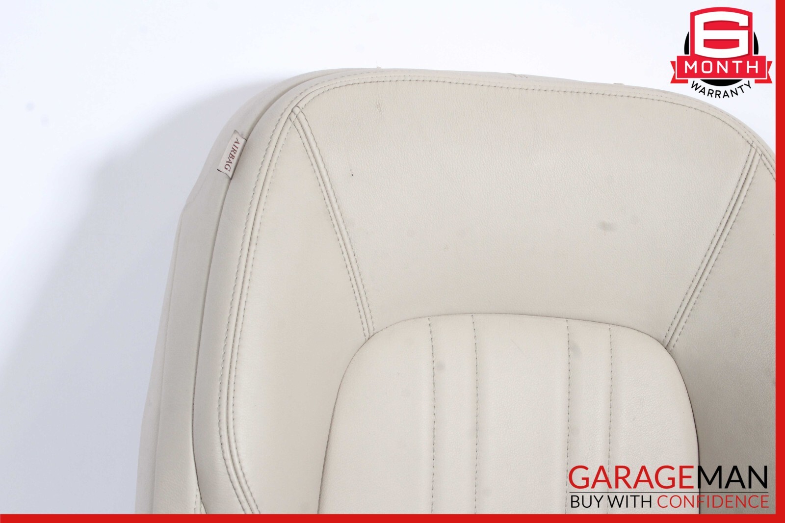 14-17 Maserati Ghibli M157 Front Right Side Top Upper Seat Cushion Cover Gray