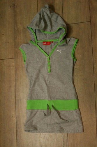 Puma girls hooded dress size S GUC
