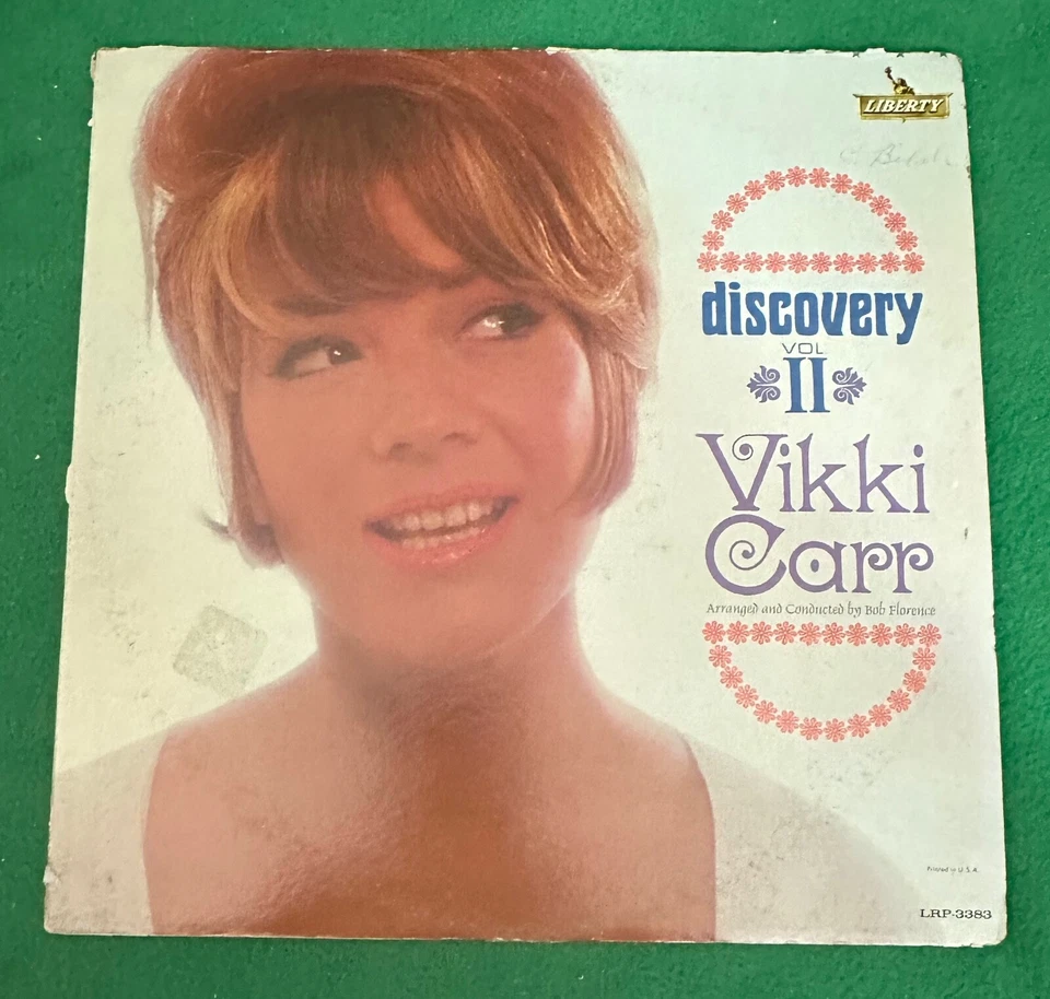 5 Vikki Carr Vinyl LP_Discovery Vol II_ At The Greek Theater_It Must Be Him. - Image 2 of 4