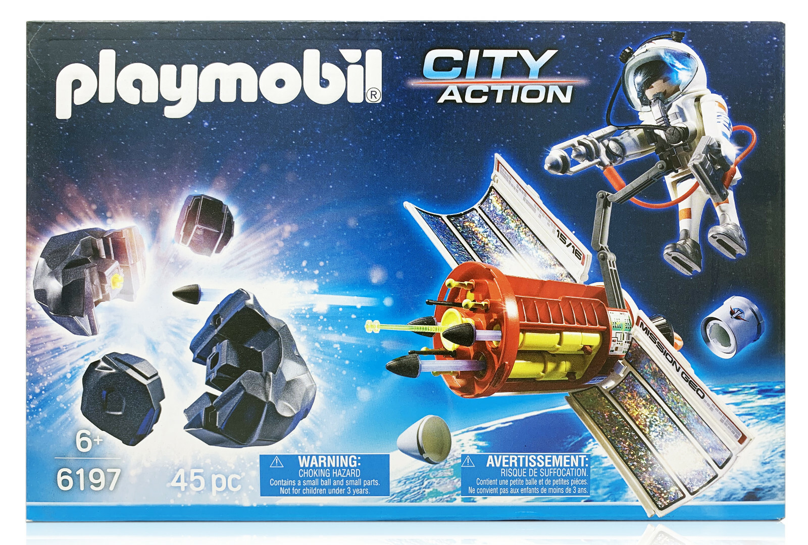 playmobil satellite meteoroid laser
