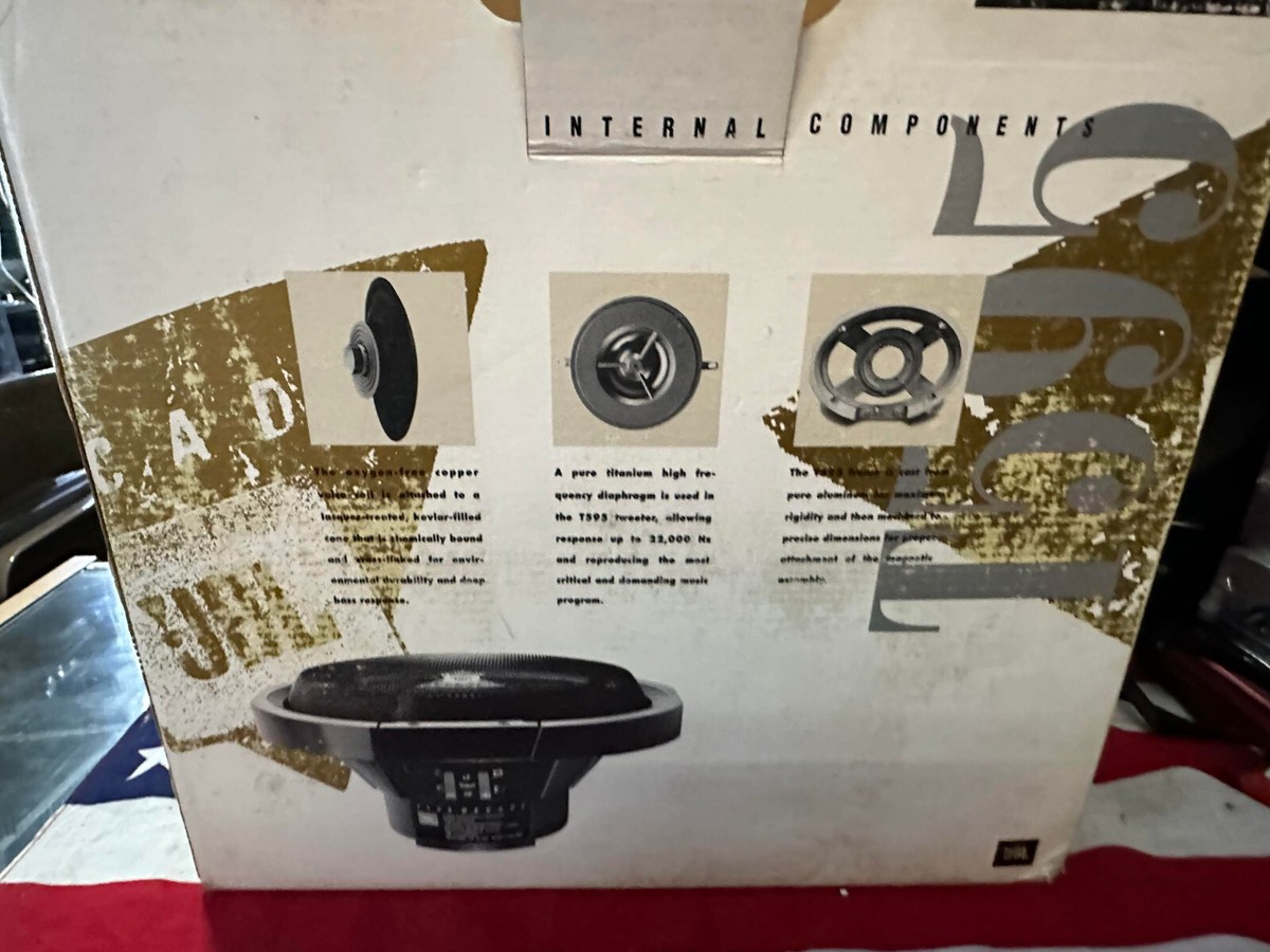 NOS JBL T595 Decade Speakers 6x9 Lowrider Impala old school NOS JBL T595 Decade Speakers 6x9 Lowrider Impala old school