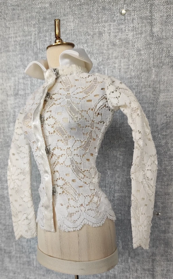 Outfit only Chemisier Blanc Doll Tonner  Poupée Tyler  - Photo 4/4