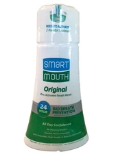 SmartMouth Original Zinc Activated Dual-Solution Oral Breath Rinse Mouthwash