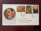 United Kingdom 1967 - Christmas FDC with stamps set Edinburgh 1