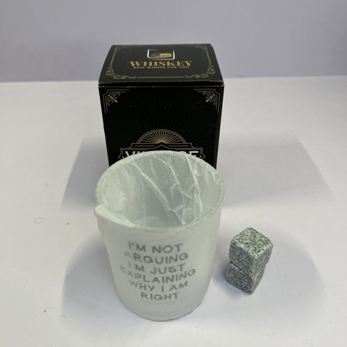 Vintage Whiskey Glass with Cooling Stones. - Picture 2 of 7
