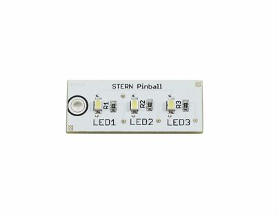 Stern Pinball Flipper Platine Triple White LED Board Assembly #520-7033-00