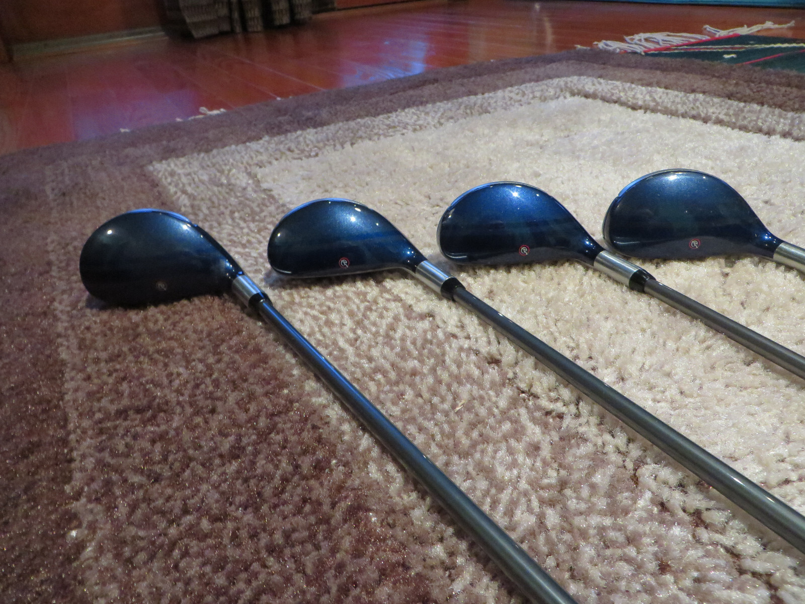 Adams Blue Irons, Hybrids and 5 Wood for Seniors or Moderate Swing