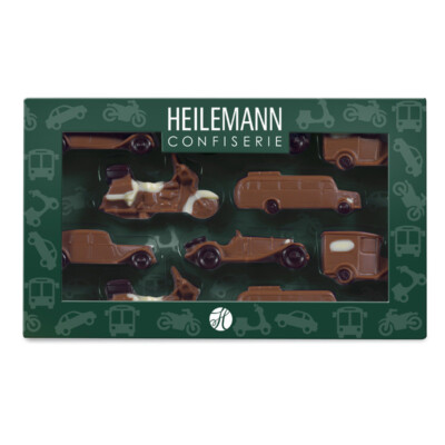 Heilemann Geschenkpackung Schoko-Figuren ''Oldtimer'', 100 g