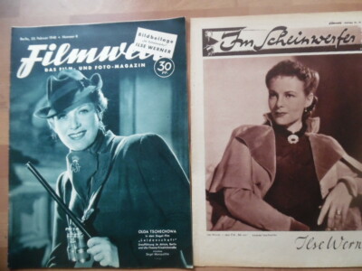 FILMWELT 8 - 23.2. 1940 Olga Tschechowa Ilse Werner La Jana Kristina Söderbaum B
