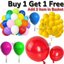 Balloons 5" 10" 12" PLAIN latex balloons WHOLESALE party birthday 100 wedding