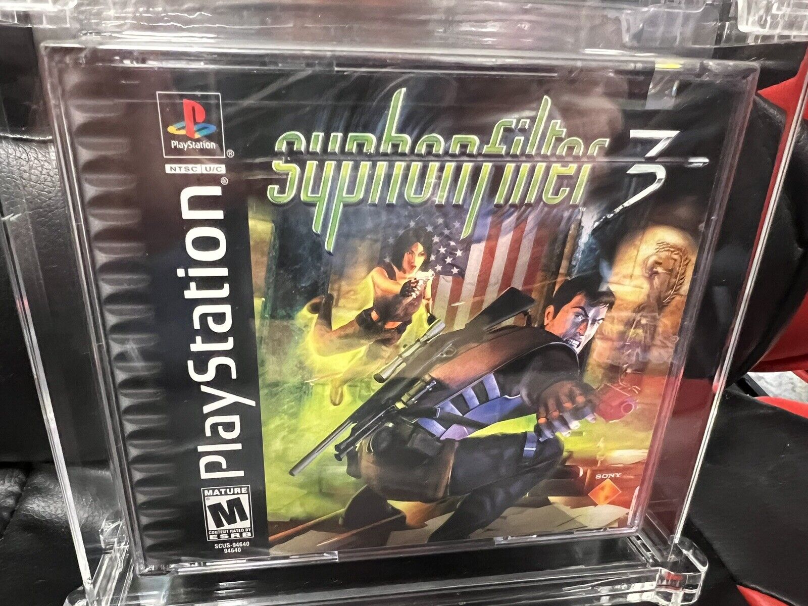 Syphon Filter 3 [Original Artwork, UPC Punched, 9/11 Edition], Lot  #18018