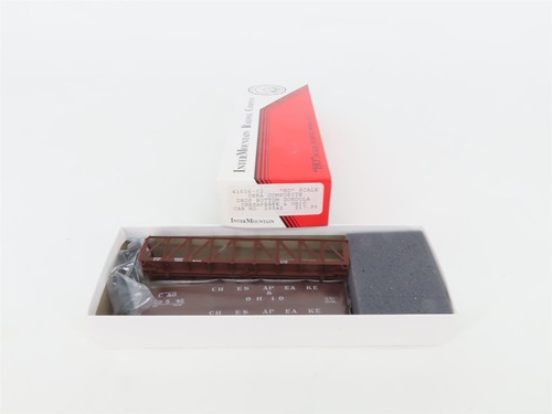 HO InterMountain Kit 41606-02 C&O Chesapeake y Ohio Drop Bottom Gondola #29542 | Zustand: Used