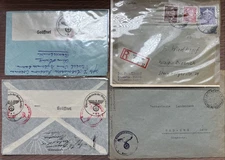 GERMANY REVENUE STAMP and Envelopes. Obercommando Wehrmacht