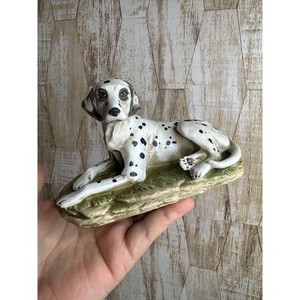 Vintage HOMCO 1403.Porcelain Dalmatian Figurine Dog Statue