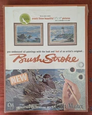 Vintage Craft Master BRS-223 Sunset Harbor Paint By Number Double Set New Sealed