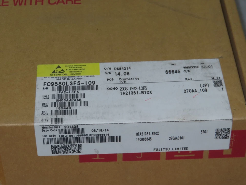 FUJITSU FC9580L3F5-I09 - Image 2 of 2