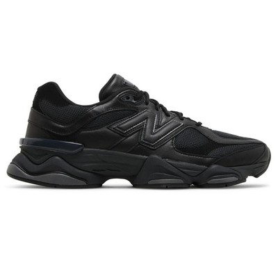 New Balance 9060 Herren Leder Schwarz Frau Schuhe Original Gymnastik 41 42 43 44