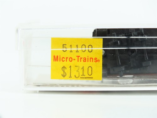 N Scale Micro-Trains MTL 51100 ATSF Santa Fe Railroad 34' Wood Caboose #1207 - Picture 10 of 13
