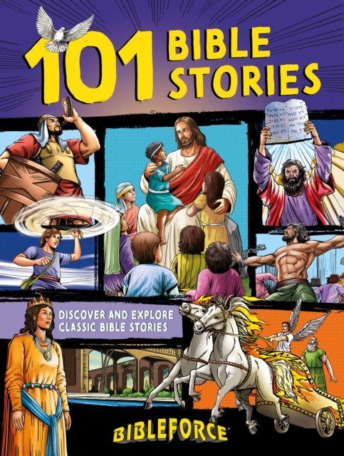 Bible Force 101 Discover and Explore Classic Bible Stories HARDBACK