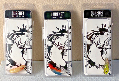 3 Rebel Teeny Wee Craw Lures - Custom Painted by LureNet
