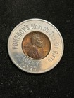 1937 Reading Pennsylvania Encased Cent Token Pomeroy's World's Fair PA244 — photo 2