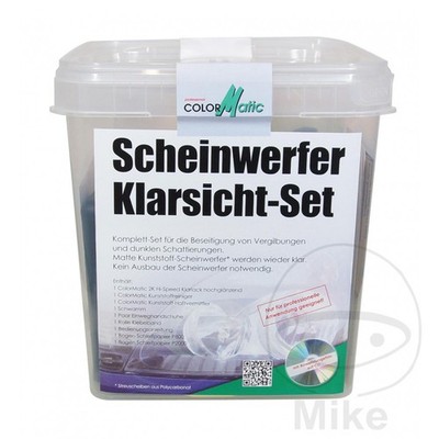 COLORMATIC headlight window washer kit