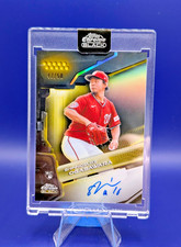 2026 Topps Chrome Black #CBA-SOG Shinnosuke Ogasawara GOLD /50 On Card Auto