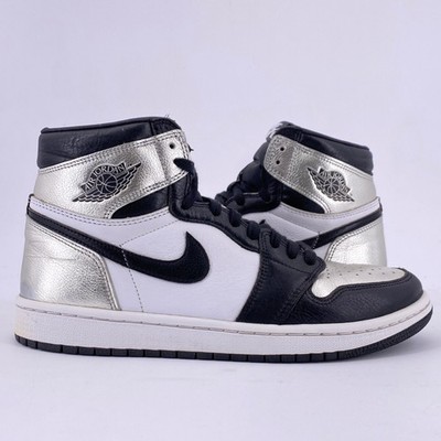 Air Jordan (W) 1 Retro High OG ''SILVER TOE'' 2021 - Size 9W - cd0461 001 (9480-4)
