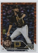 2023 Topps Series 1 Orange Foil 10/299 JT Brubaker #75 17wc