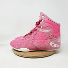 Otomix Shoes Womens 8.5 Stingray Weightlifting Pink Suede Boxing MMA Gym Sneaker