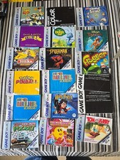Lot Of 18 Nintendo Gameboy Color Advance Original Game Manuals Only