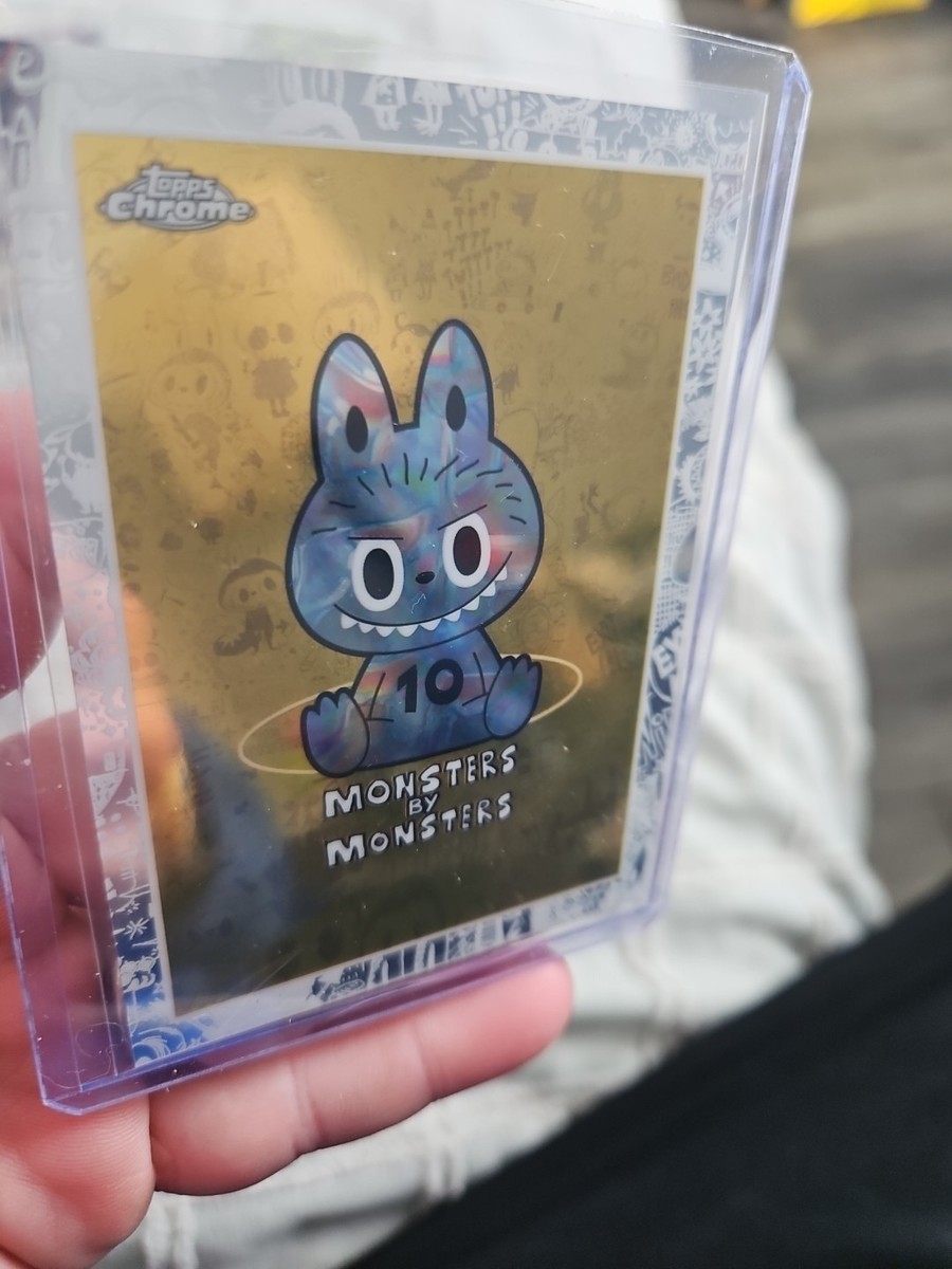 2025 Topps Chrome Labubu “Monsters By Monsters” #4 10th