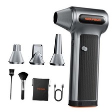 MF200 Electric Air Duster with Removable Battery 4 Nozzles, Cordless 3