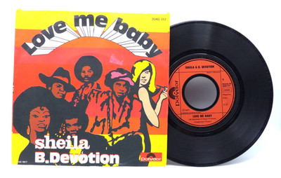 7'' Single Vinyl Sheila B. Devotion Love Me Baby- S14898 WW1