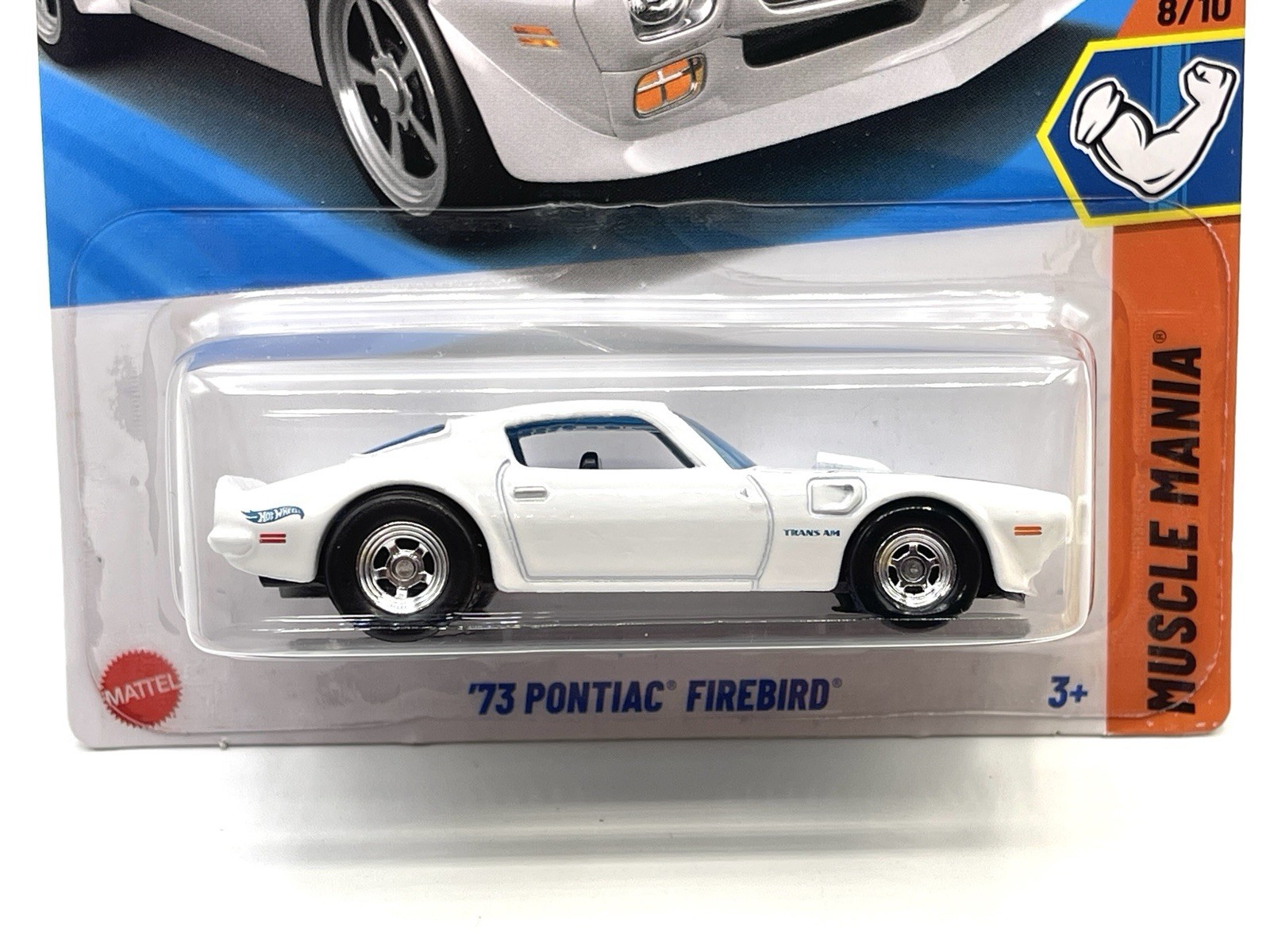 Last 1! 2025 Hot Wheels '73 Pontiac Firebird (white) CUSTOM WHEEL SWAP by AEB