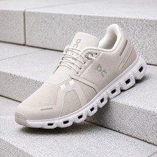 On Running Cloud 6 Pearl White 3WF10060755 Women's Size New