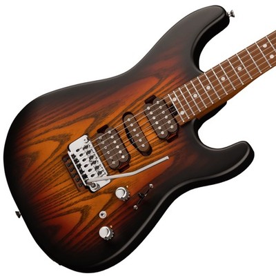 Charvel Guthrie Govan Signature MJ San Dimas SD24 CM Guitar, Three-Tone Sunburst
