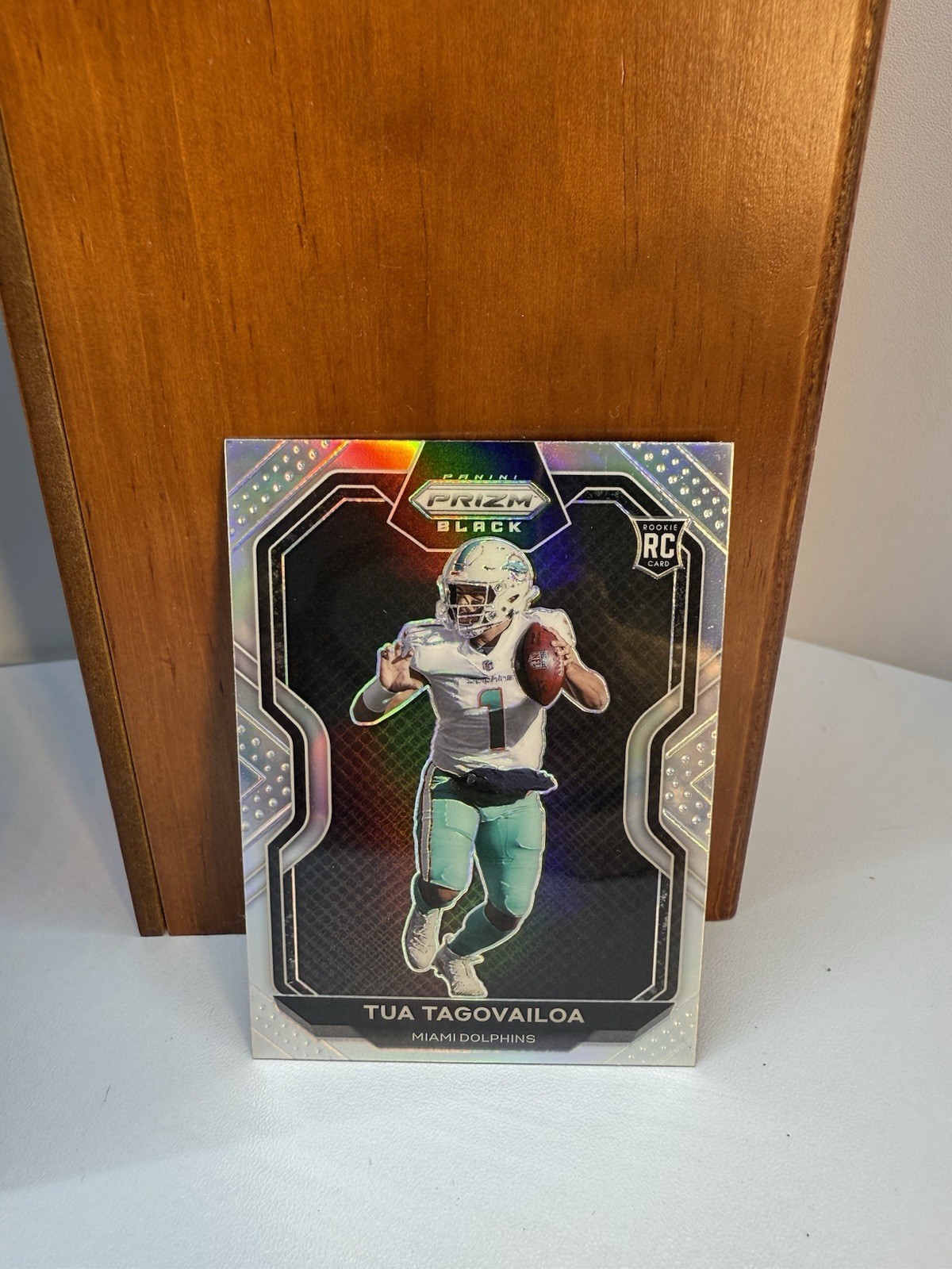 2020 Panini Chronicles - Prizm Black Silver #PB-2 Tua Tagovailoa (RC)