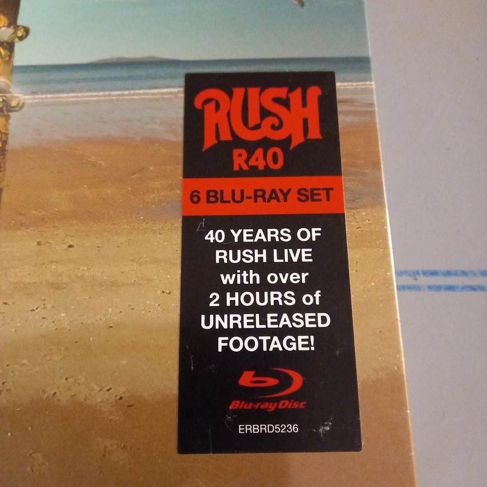 RUSH - R40 6 BLU-RAY + Book Nuovo Sigillato - Image 2 of 3
