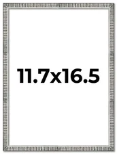 11.7x16.5 Frame Silver Picture A3 Frame  Photo Frame UV Acrylic, Acid Free