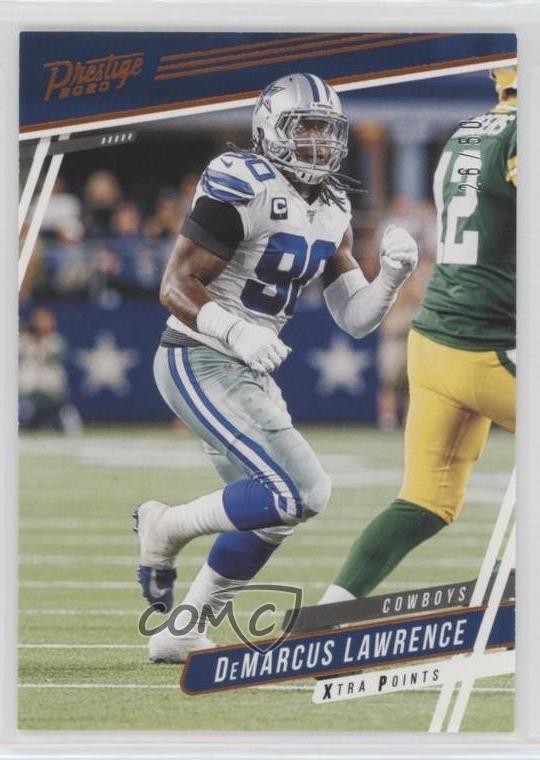 2020 Panini Prestige Xtra Points Orange /50 DeMarcus Lawrence #74 g6p